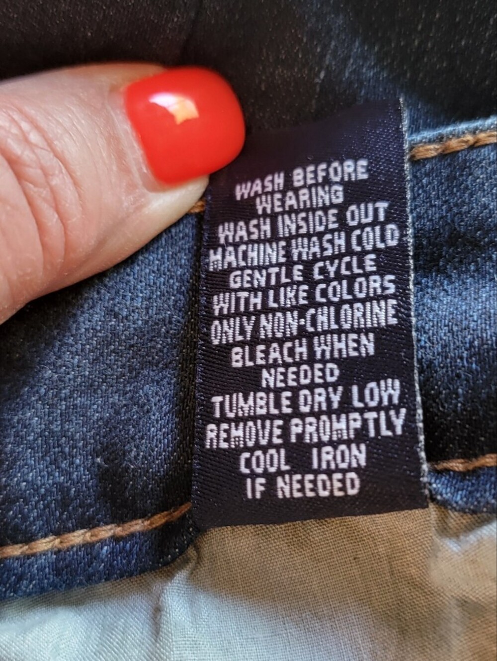 hippie laundry Women's Dark Blue Skinny Mid Rise Jeans Size 22 - Picture 11 of 11